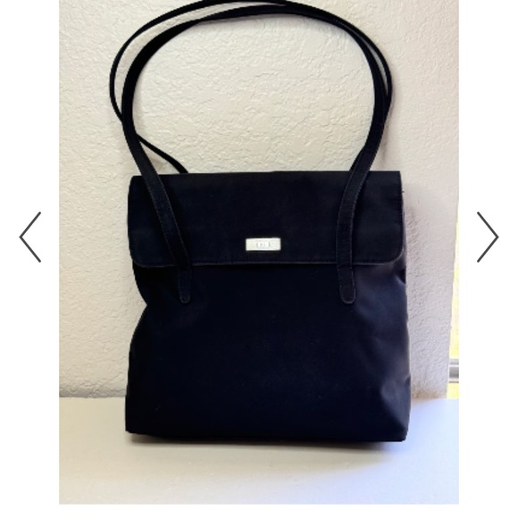 Ralph Lauren Handbags - Vintage Black Tote Bag by Ralph Lauren